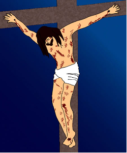 Crucifixion With Marks