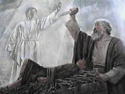 Abraham Prepares To Slay Isaac 