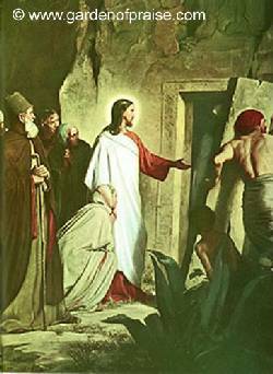 Jesus Calling Lazarus To Life 